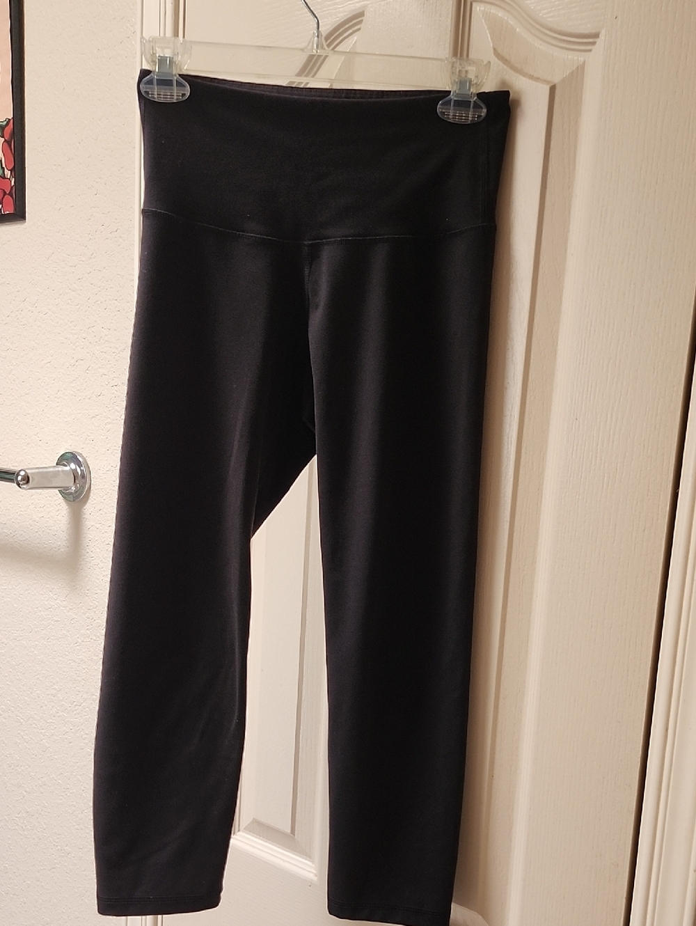Old Navy Black High-Waist Track Joggers-Athletic Wear